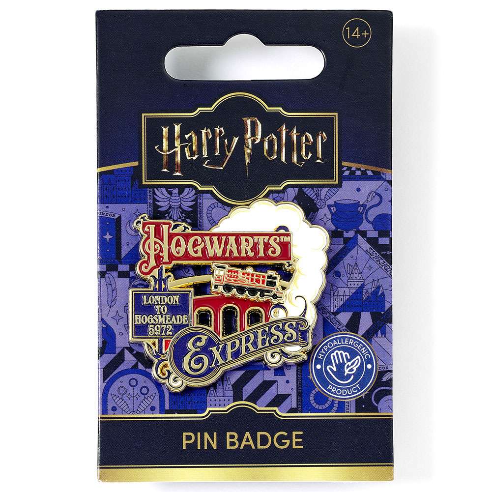 harry potter hogwarts express sliding pin badge
