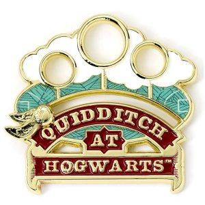 harry potter golden snitch sliding pin badge