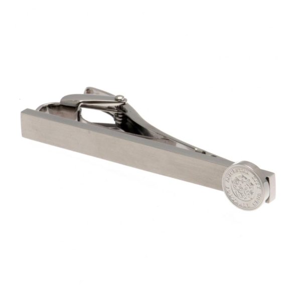 leicester city fc stainless steel tie slide