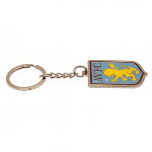 aston villa fc crest keyring