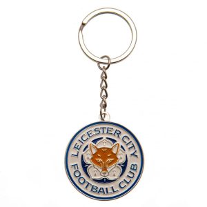 leicester city fc crest keyring