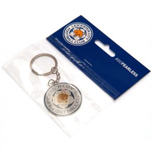 leicester city fc crest keyring