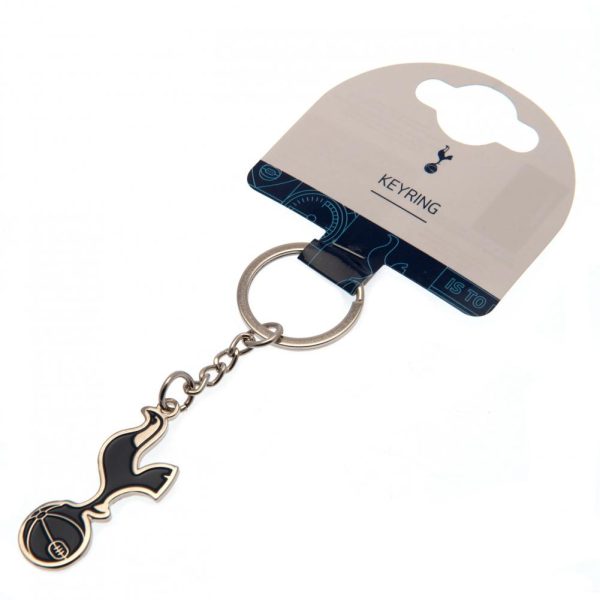 tottenham hotspur fc crest keyring