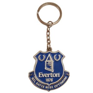 everton fc crest keyring