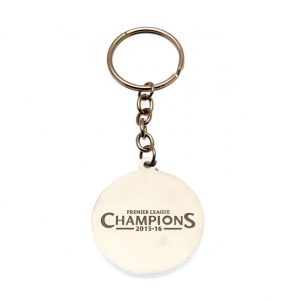 leicester city fc premier league champions keyring