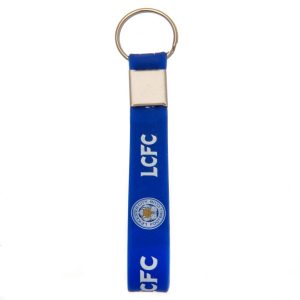 leicester city fc silicone keyring