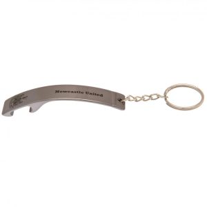 newcastle united fc sleek bottle opener keyring