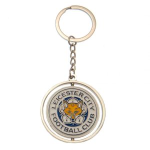 leicester city fc spinner keyring