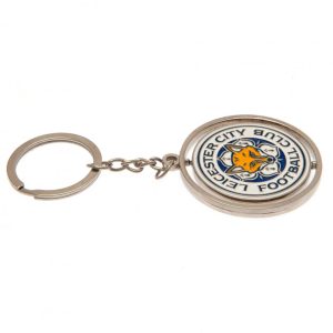 leicester city fc spinner keyring