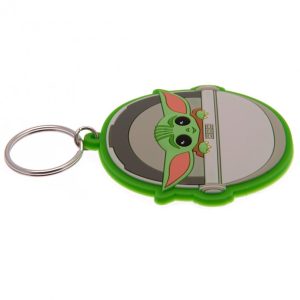 star wars: the mandalorian grogu pvc keyring