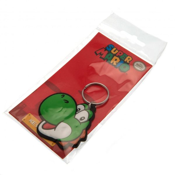 super mario yoshi pvc keyring