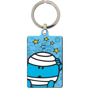 mr bump metal keyring