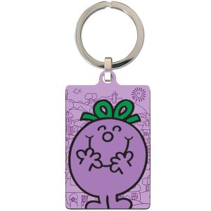 little miss naughty metal keyring