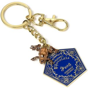 harry potter charm keyring chocolate frog