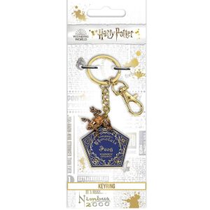 harry potter charm keyring chocolate frog