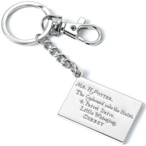 harry potter charm keyring letter