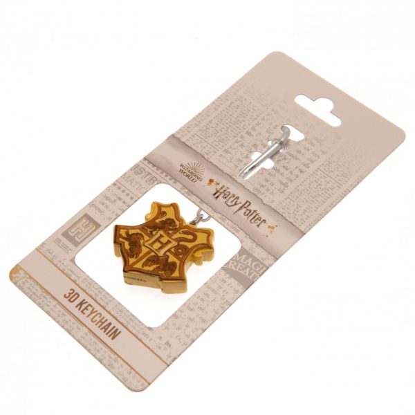harry potter 3d polyresin keyring hogwarts
