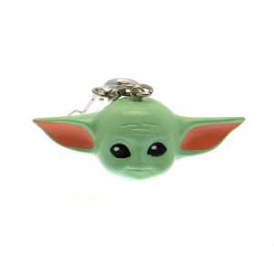 star wars: the mandalorian 3d polyresin keyring the child