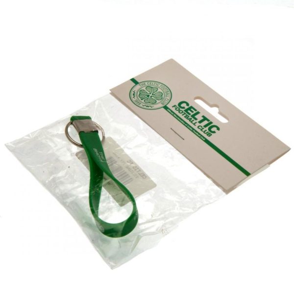 celtic fc silicone keyring