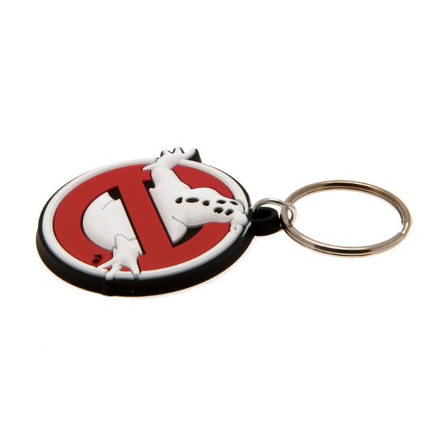 ghostbusters logo pvc keyring