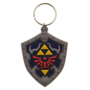 the legend of zelda shield pvc keyring