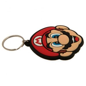 super mario mario pvc keyring