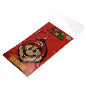 super mario mario pvc keyring