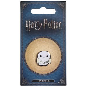harry potter badge chibi hedwig owl