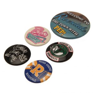 riverdale button badge set