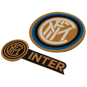 fc inter milan twin patch set