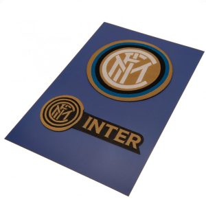 fc inter milan twin patch set