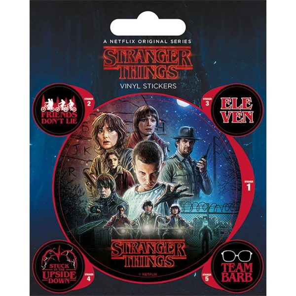 stranger things stickers