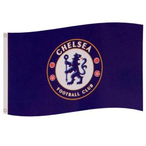 chelsea fc core crest flag