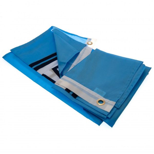 manchester city fc core crest flag