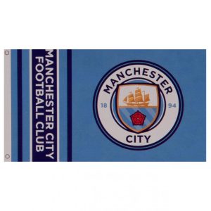 manchester city fc wordmark flag