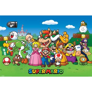 super mario poster characters 164