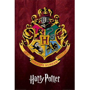 harry potter poster hogwarts crest 140