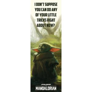 star wars: the mandalorian door poster 307