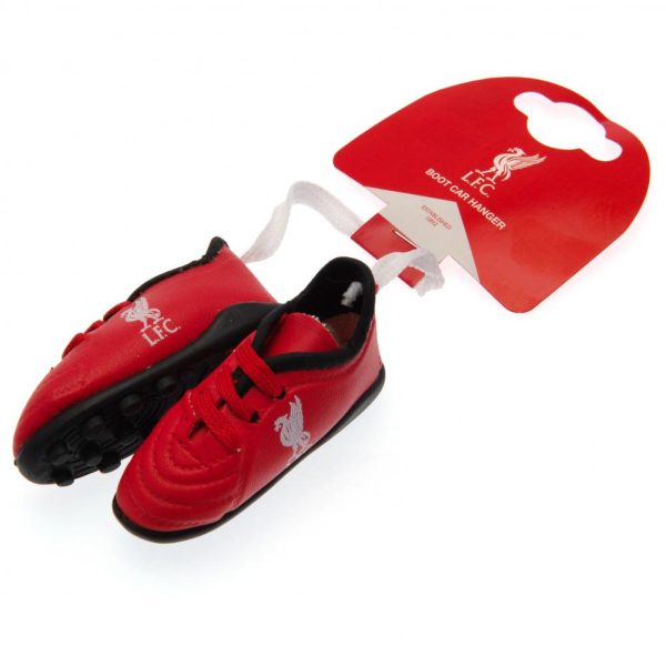 liverpool fc black & red mini football boots