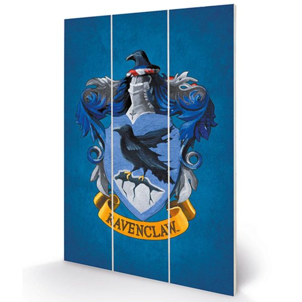 harry potter ravenclaw wood print