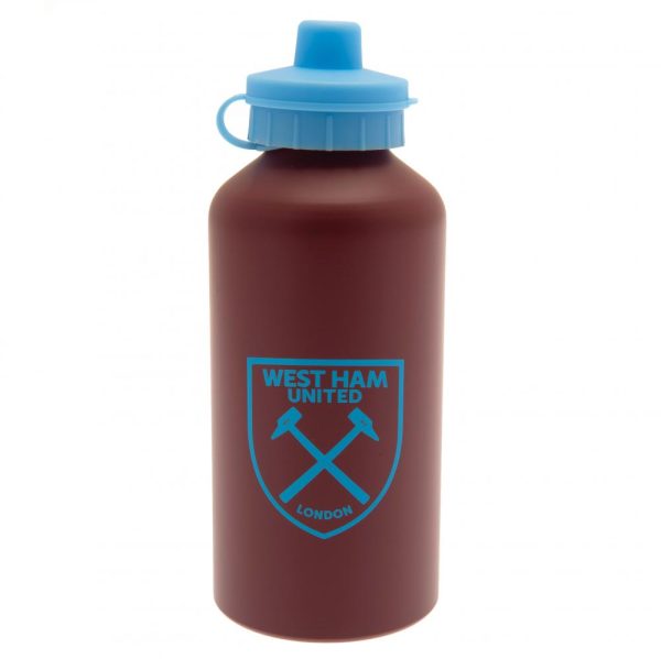 west ham united fc aluminium drinks bottle mt