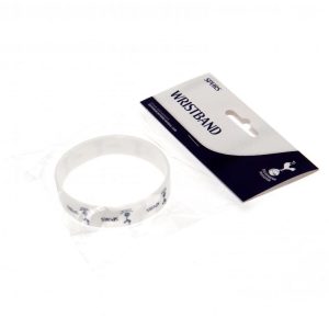 tottenham hotspur fc white silicone wristband
