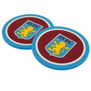 aston villa fc 2pk coaster set