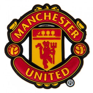 manchester united fc 3d fridge magnet