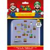 super mario fridge magnet set