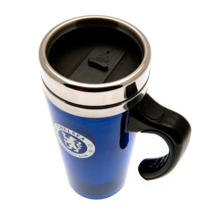 chelsea fc handled travel mug