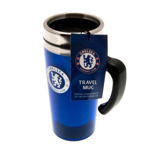 chelsea fc handled travel mug