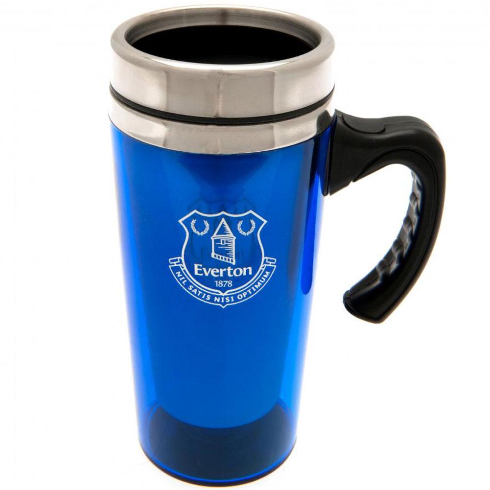 everton fc handled travel mug