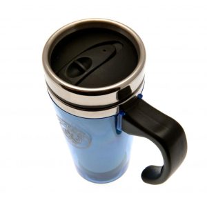 manchester city fc handled travel mug