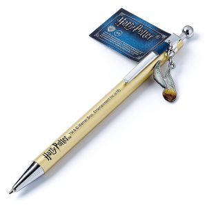 harry potter pen golden snitch
